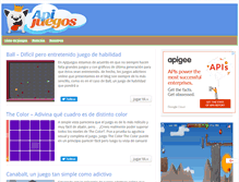 Tablet Screenshot of apijuegos.com